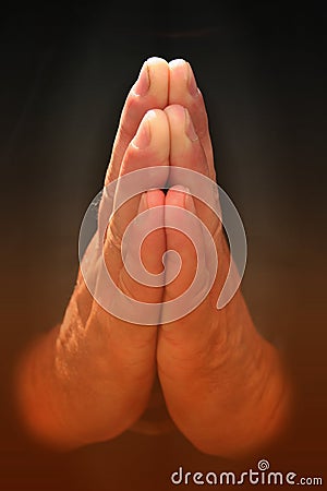 Praying Stock Photo