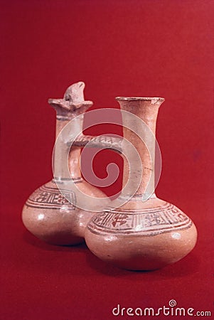 Pre-Columbian animal shaped ceramic called 