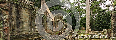 Preah Kahn temple, Cambodia Stock Photo