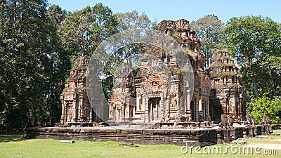 The Preah Ko Temple in Siem Reap, Cambodia Stock Photo