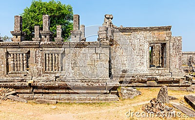 Preah vihear temple Stock Photo