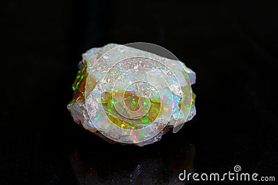 Precious opal Stock Photo