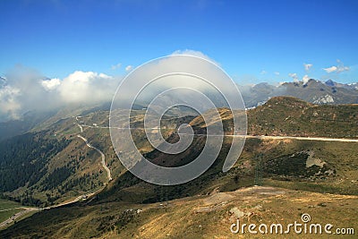 Precipitous streets Stock Photo