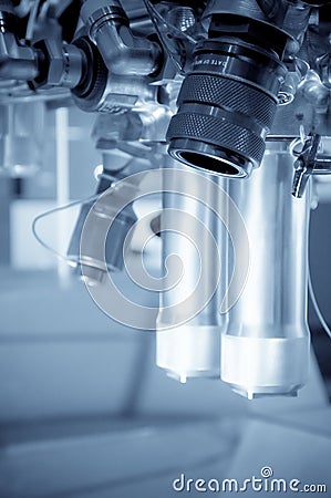 Precision components Stock Photo