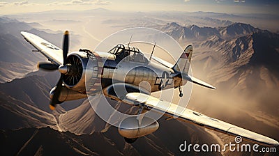 military fighter plane to mark Pan American Aviation Day Stock Photo