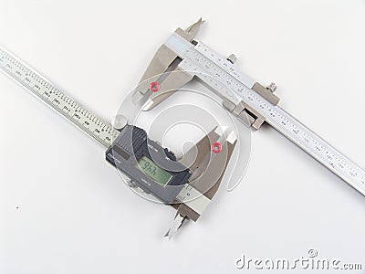 Precision measuring tool Stock Photo