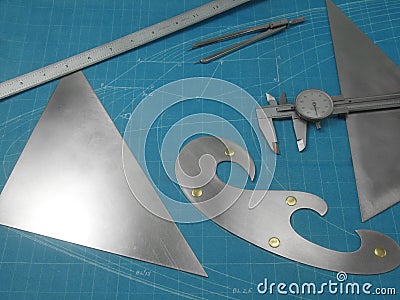 Precision tools Stock Photo