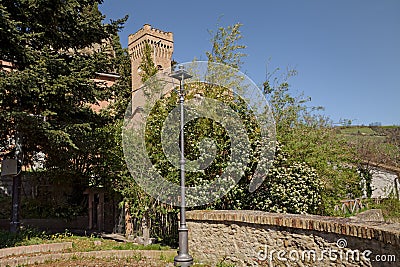 Predappio Alta, Forli Cesena, Emilia Romagna, Italy: picturesque corner in the old town Stock Photo