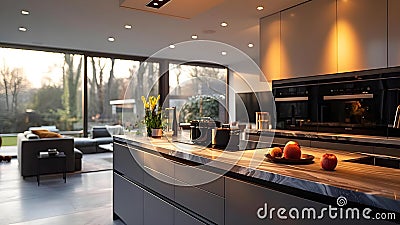 Predicting User Preferences and Optimizing Energy Usage in a Smart Home System to Create a Stock Photo