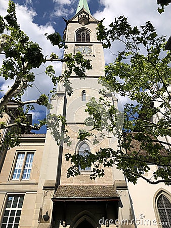 Predigerkirche - One Of The Four Main Churches Of The Old Town Of