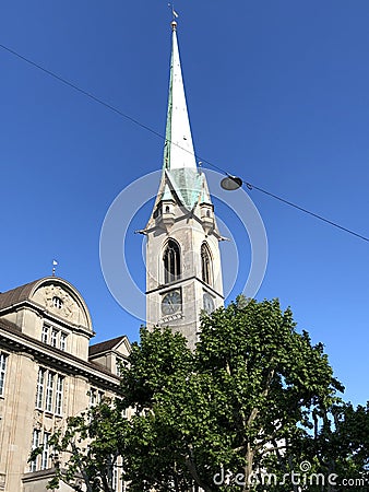 Predigerkirche - One Of The Four Main Churches Of The Old Town Of
