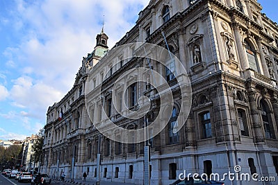 Prefecture of Bouches Du Rhone building Marseille, France Editorial Stock Photo