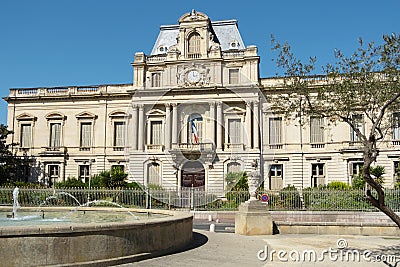 Prefecture del Herault in Montpellier, France Stock Photo