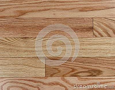 Prefinished American red oak wooden floor boards in filled frame format Stock Photo