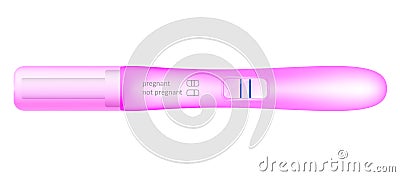 Pregnancy test Vector Illustration