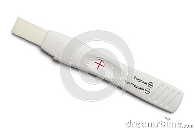 Pregnancy Test Stock Photo