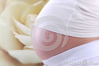 Pregnant Stock Photo