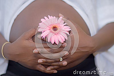 Pregnant Woman Stock Photo