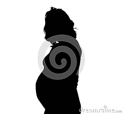 Pregnant woman Stock Photo