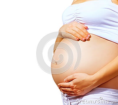 Pregnant Woman Stock Photo