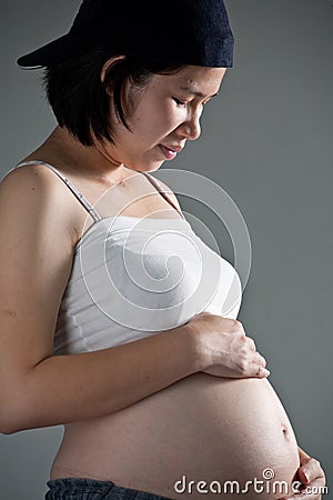 pregnant woman Stock Photo