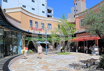 Prego Shopping arcade Kanazawa Japan. Editorial Stock Photo