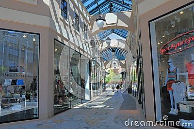 Prego Shopping arcade Kanazawa Japan. Editorial Stock Photo