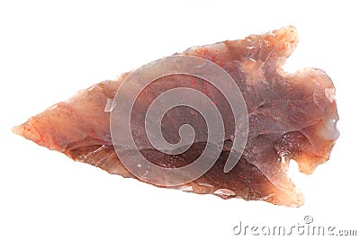 Prehistory arrow isolated Stock Photo