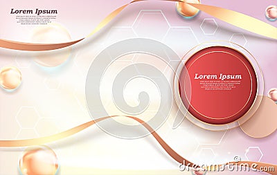 Premium background design, luxury voucher, prestigious gift certificate Vector Illustration