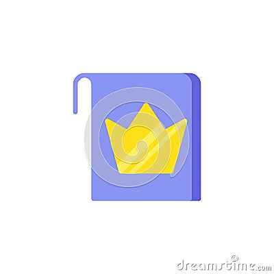 Premium content flat icon Vector Illustration