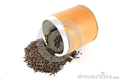 Premium Dried Chinese Tea Stock Photo