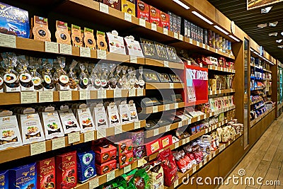 Premium Food Gate Editorial Stock Photo