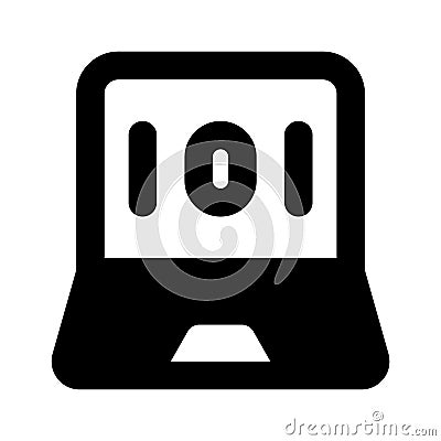 Premium icon of binary coding in trendy style Vector Illustration