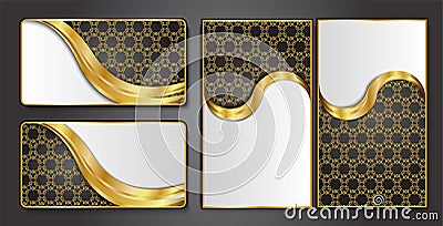 Premium Luxury cards,Retro Backgrounds. Vector Illustration