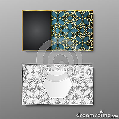 Premium Luxury cards,Retro Backgrounds. Vector Illustration