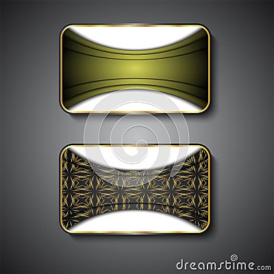 Premium Luxury cards,Retro Backgrounds. Vector Illustration