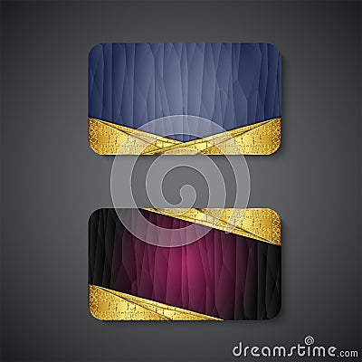 Premium Luxury vintage cards,Retro Backgrounds.blank for message or text. Vector Illustration