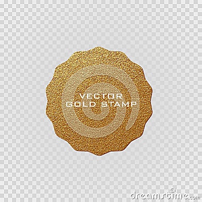 Premium quality golden label .Gold sign. Shiny, luxury badge. Best choice, price. Vector Illustration