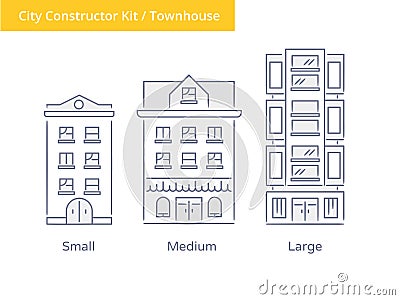 Premium Quality Hand drawn Line Icon And Concept Set: Vector Illustration