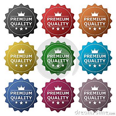 Premium quality set Vector Illustration