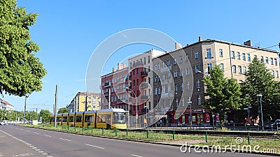 Prenzlauer Berg in Berlin Editorial Stock Photo