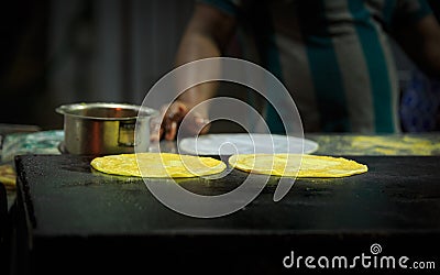 Food Street - Bangalore/Bengaluru Editorial Stock Photo