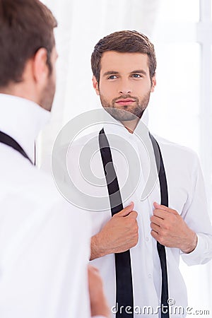 Preparing to a special day. Stock Photo