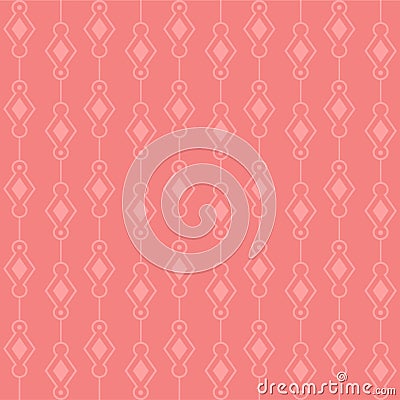 Preppy pink pattern Vector Illustration