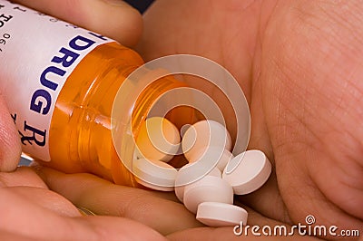 Presciption Medication Stock Photo