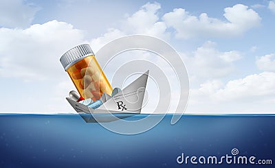 Prescription Drug Policy Cartoon Illustration