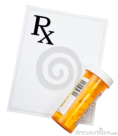 Prescription drugs Stock Photo