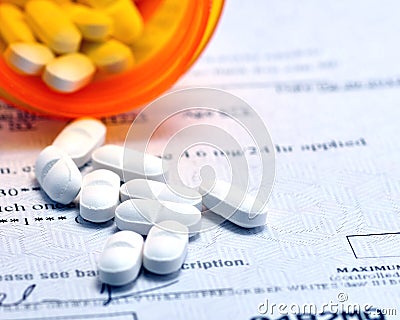 Prescription Drugs Stock Photo