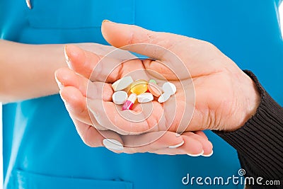 Prescription drugs and pharmaceutical products Stock Photo