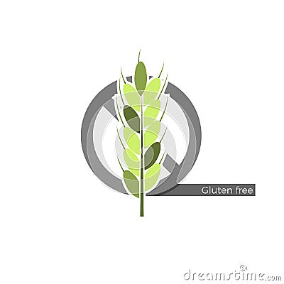 Preservatives free label Vector Illustration